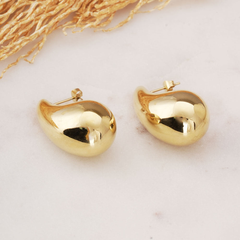Trendy Plain Teardrop Earrings
