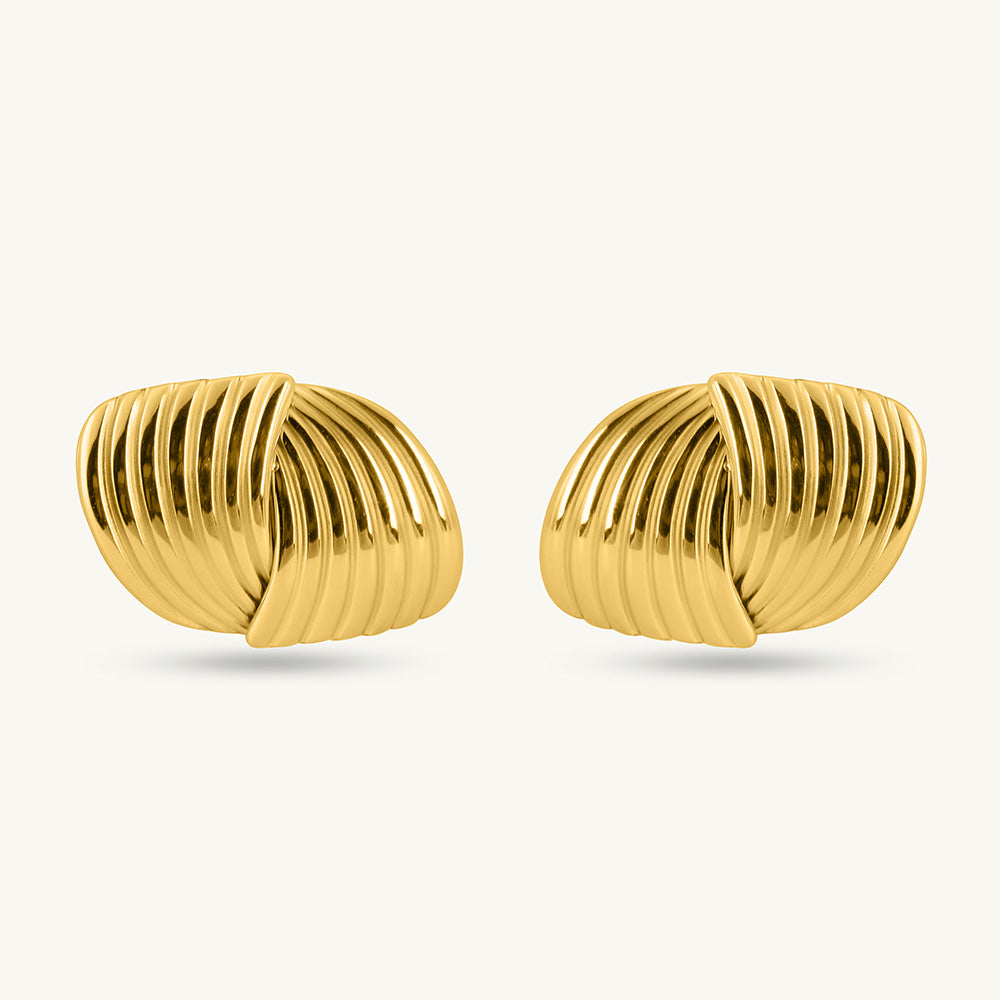 Alice Swirl Fan Earrings