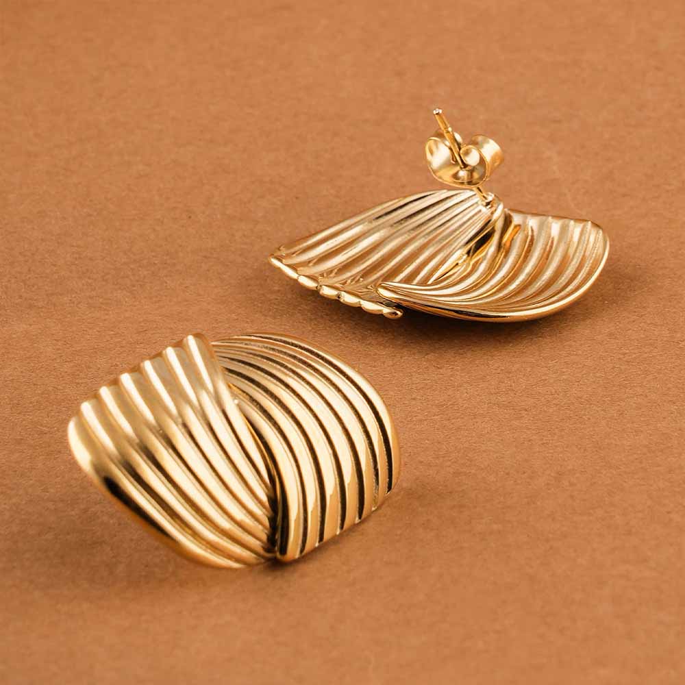 Alice Swirl Fan Earrings