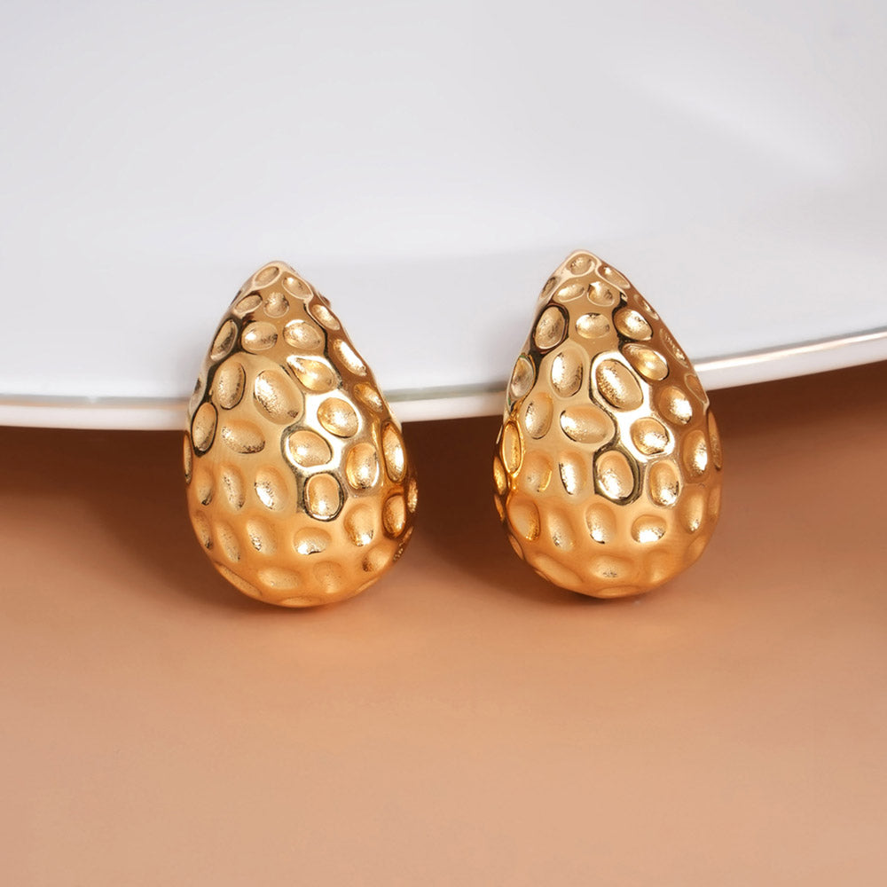 Dimpled Dew Earrings