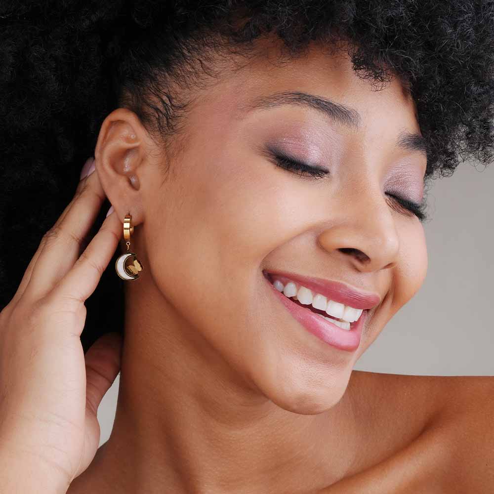 Lunar Butterfly Earrings