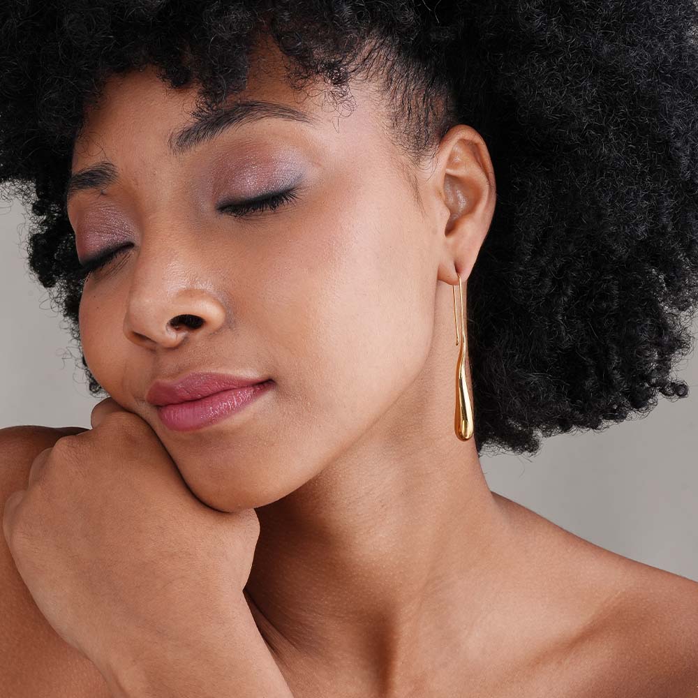 Swirl Drop Earrings