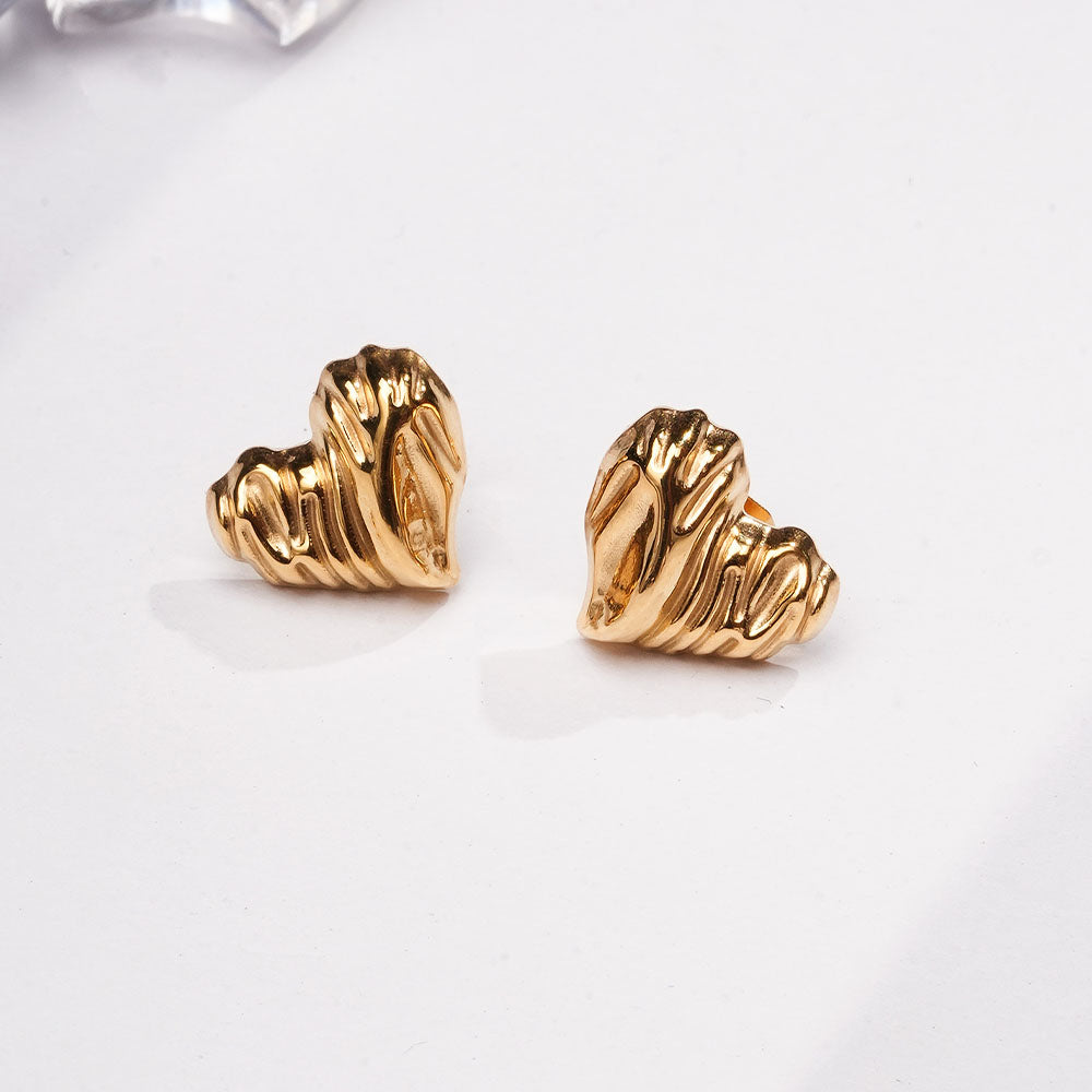 Waves of Love Studs