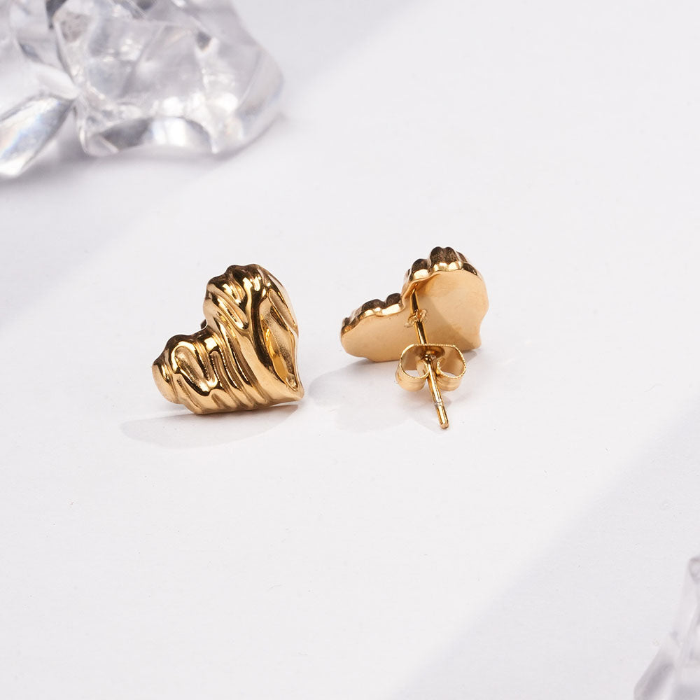 Waves of Love Studs