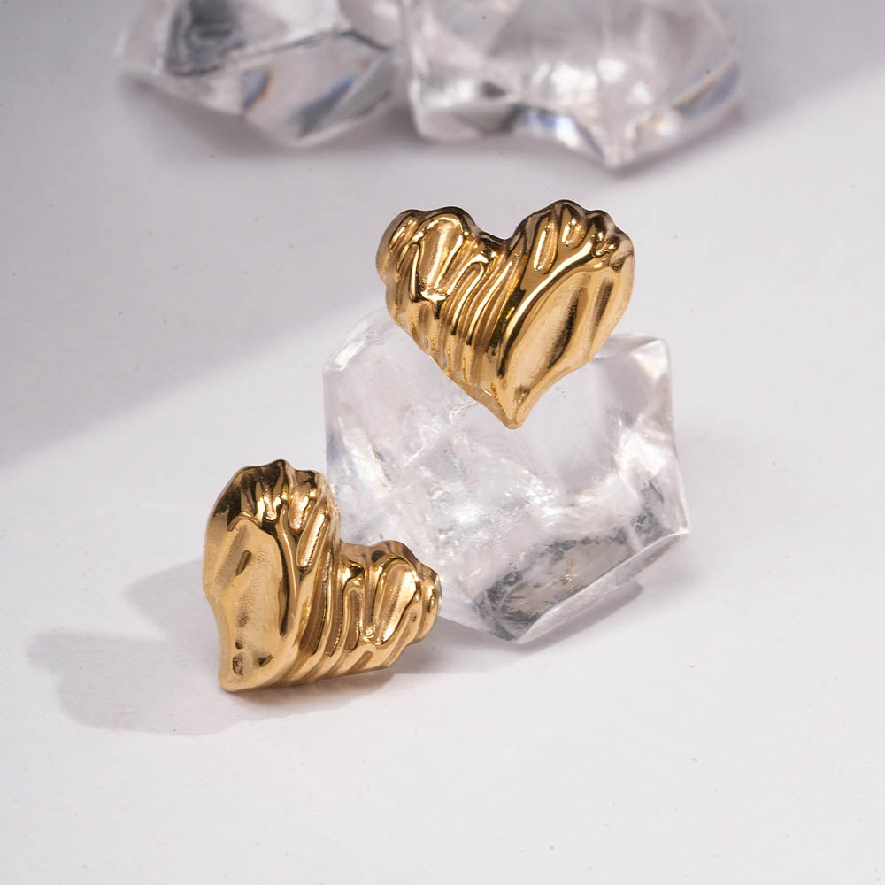 Waves of Love Studs