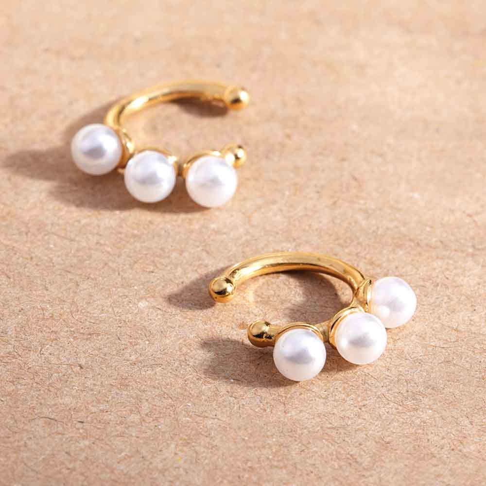 Trio Pearl Cuff
