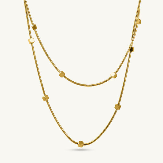 Luxe Orbit Layered Necklace