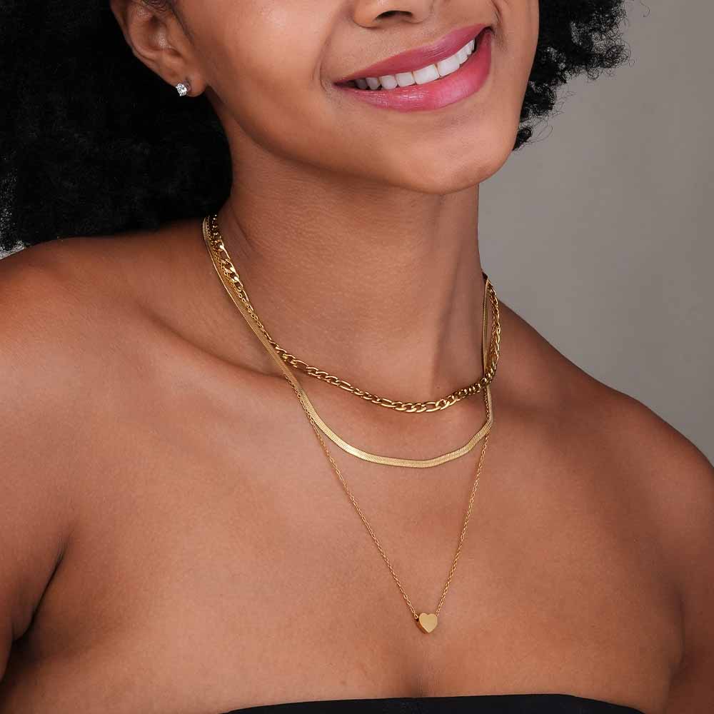Golden Cascade Necklace
