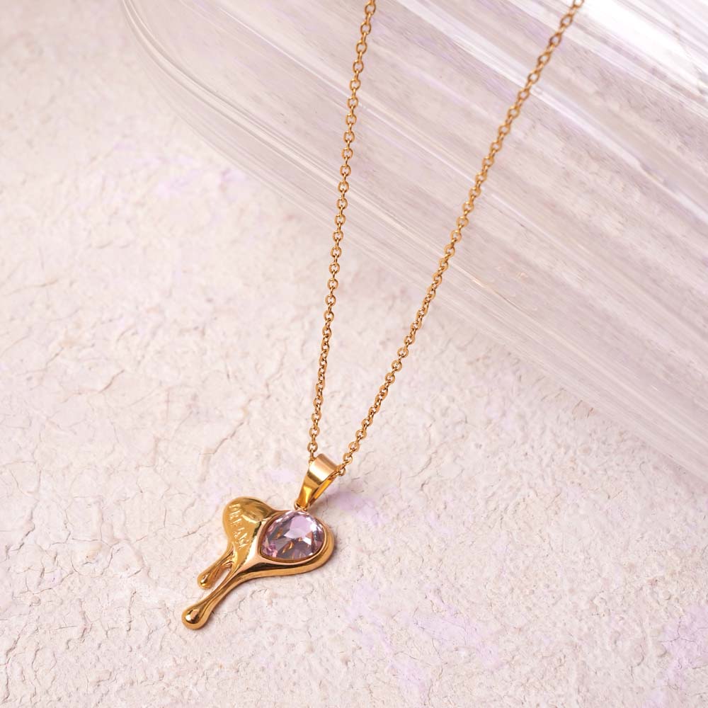 Mystic Heart Pendant Necklace