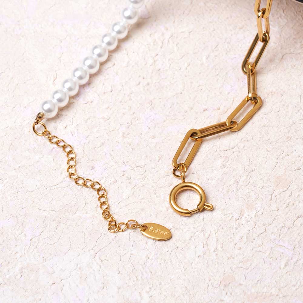 Eternal Love Pearl Pendant Necklace
