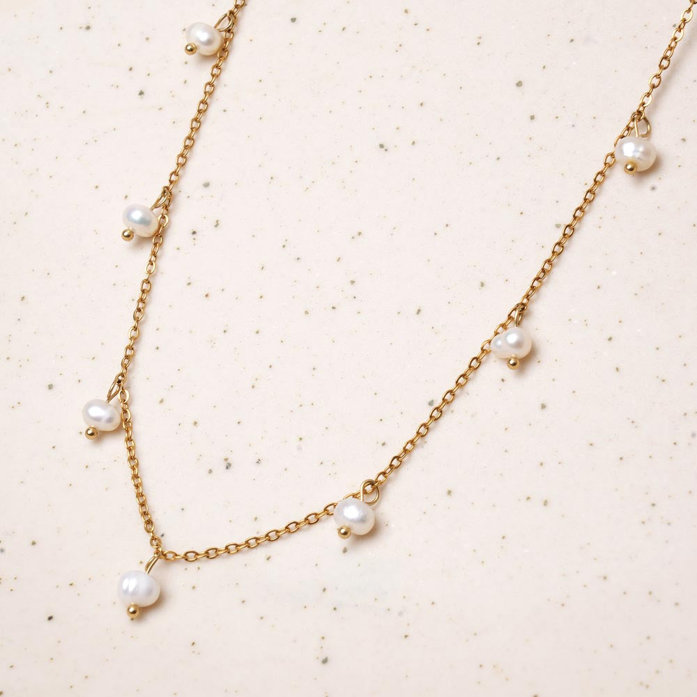 Starry Path Dainty Necklace