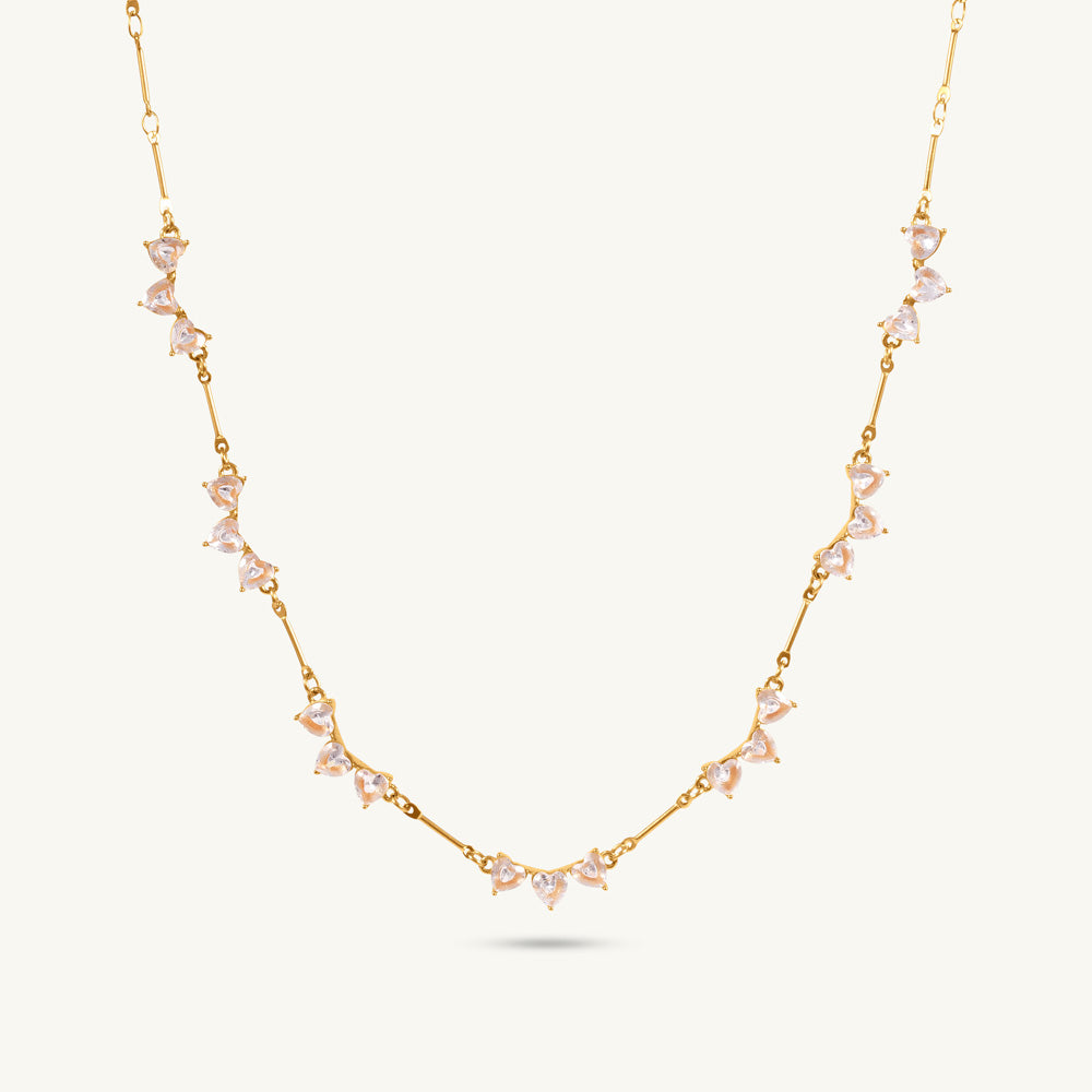 Floral Vine Pearl Necklace