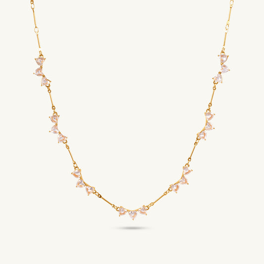 Floral Vine Pearl Necklace