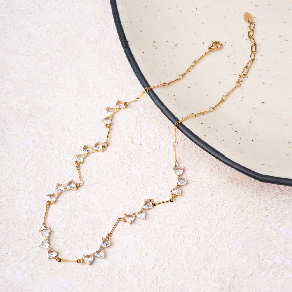 Floral Vine Pearl Necklace
