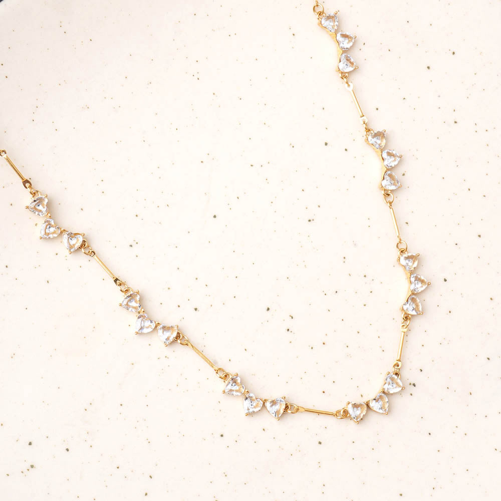 Floral Vine Pearl Necklace