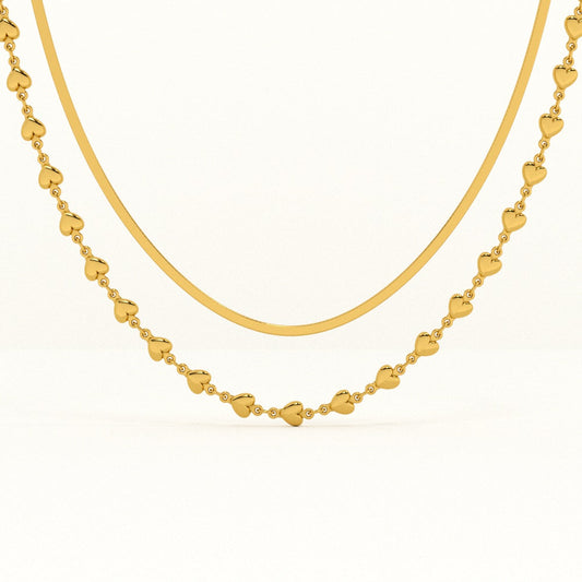 Interlocking Heart Necklace