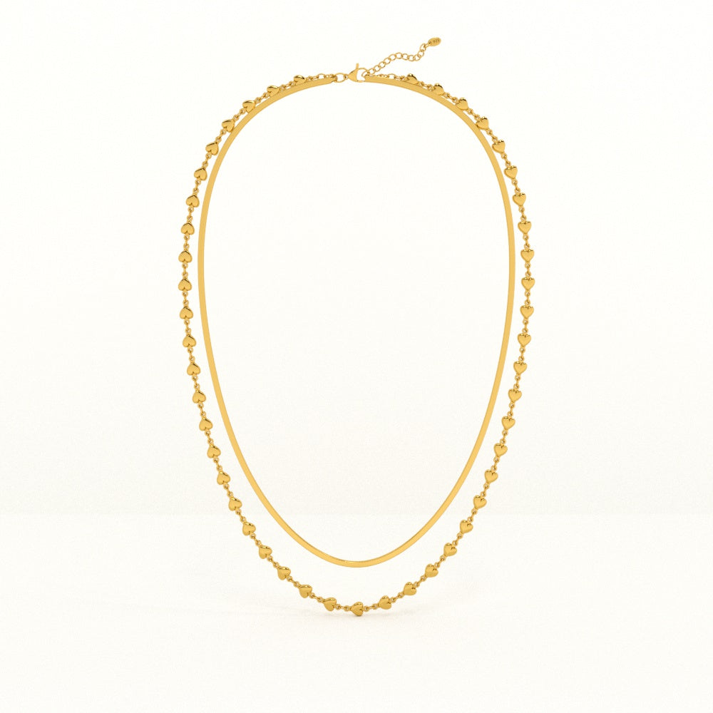 Interlocking Heart Necklace