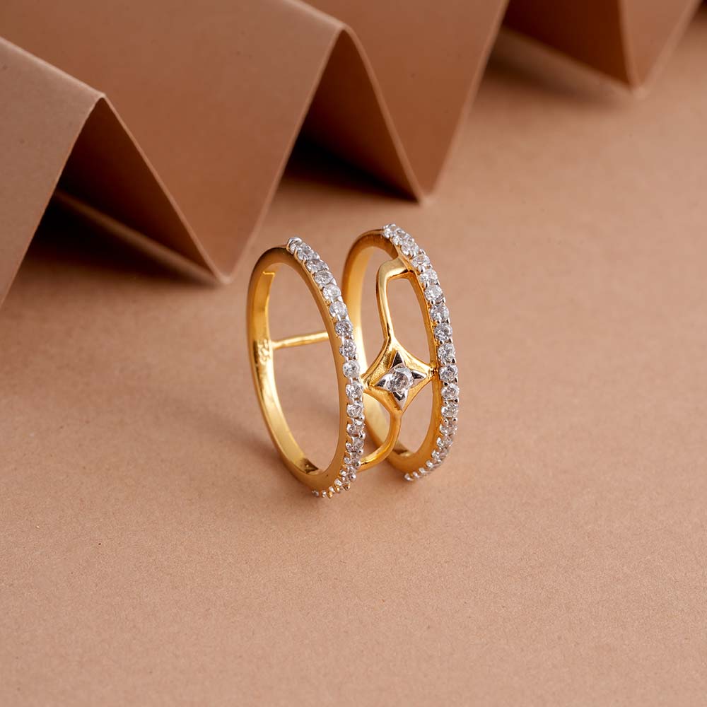 Verve 925 Sterling Silver  Signature Ring