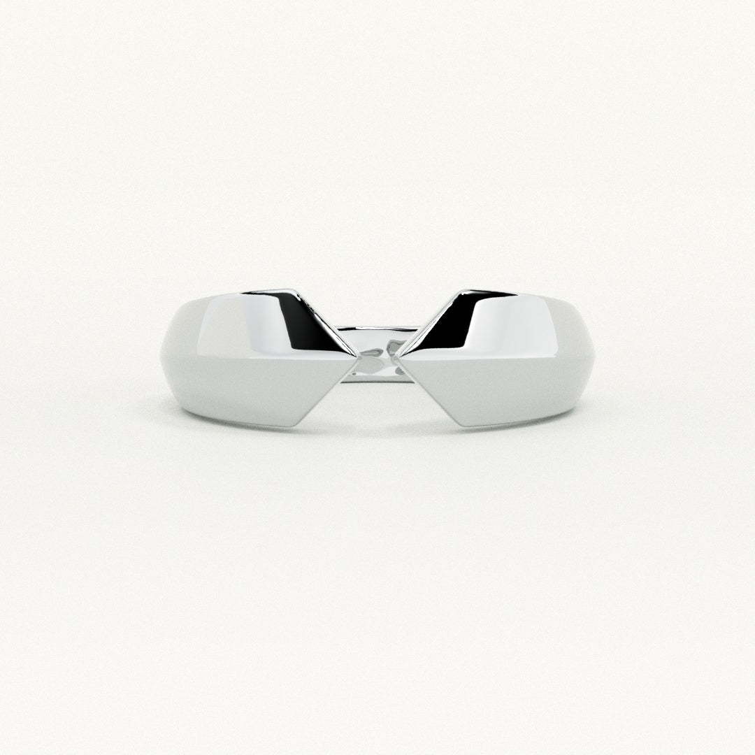 Unity Gap 925 Silver Unisex Ring