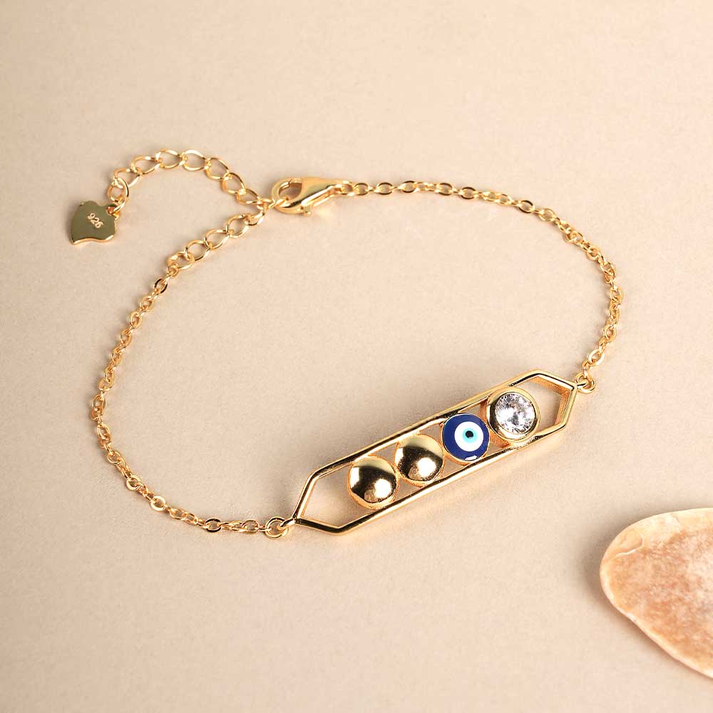 Evil Eye Harmony 925 Silver Bracelet