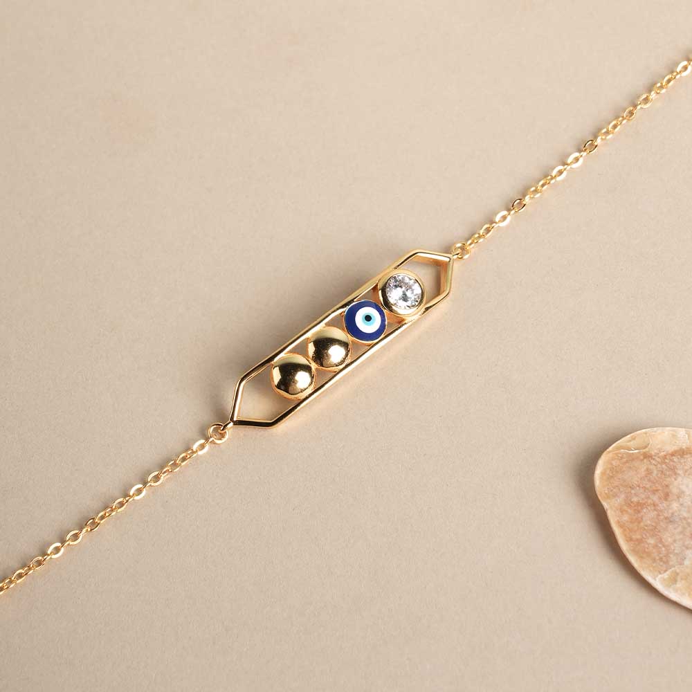 Evil Eye Harmony 925 Silver Bracelet