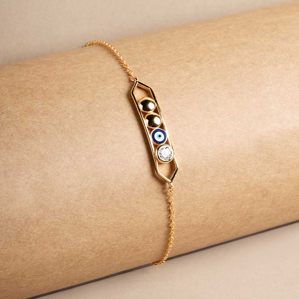 Evil Eye Harmony 925 Silver Bracelet