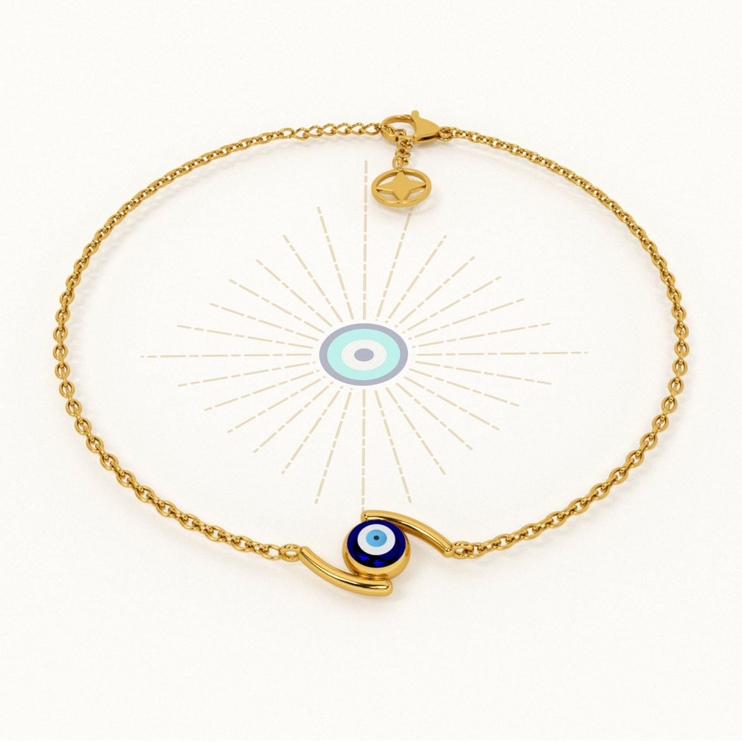 Evil Eye Mirage 925 Sterling Silver Bracelet