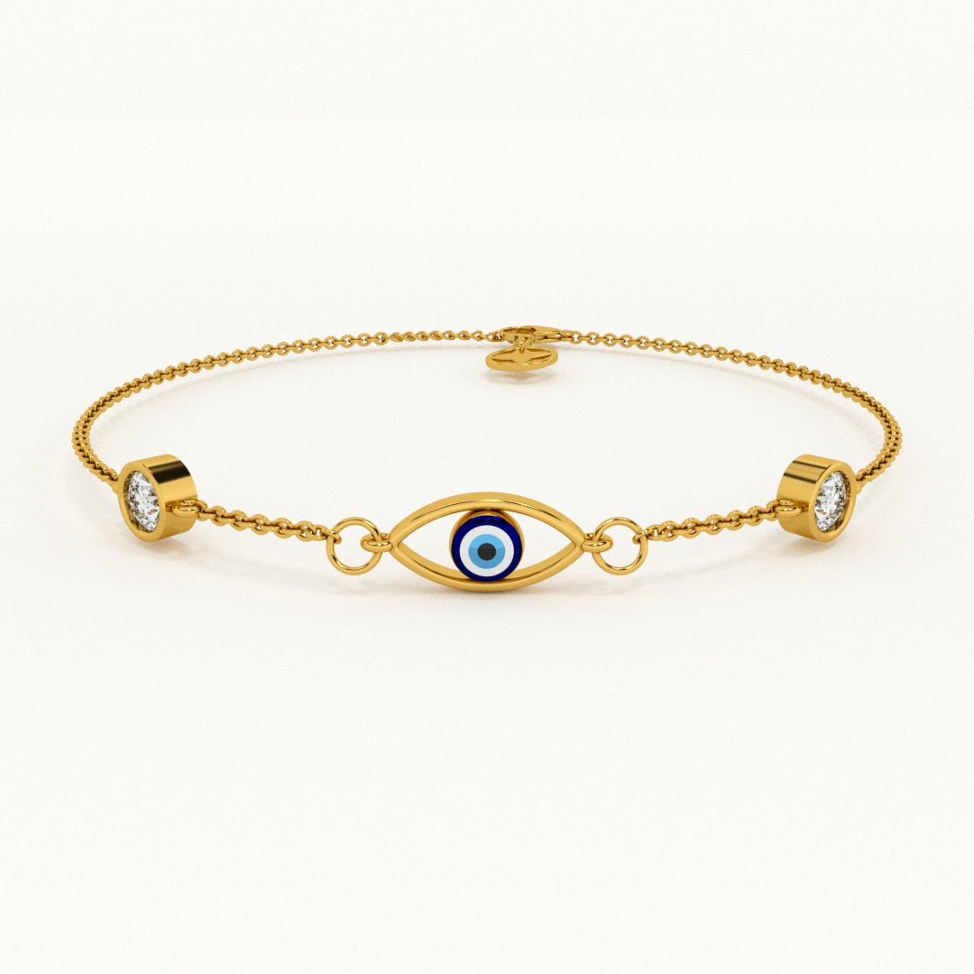 Evil Eye Zenith 925 Silver Bracelet