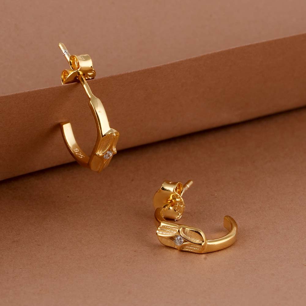 Tiny Echoes Signature Earrings