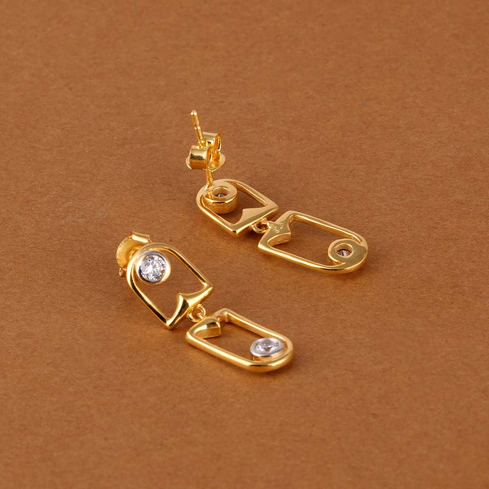 Haloed Signature Earrings