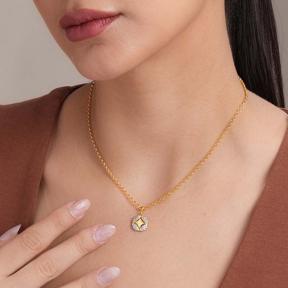 Lustre Signature Charm Necklace