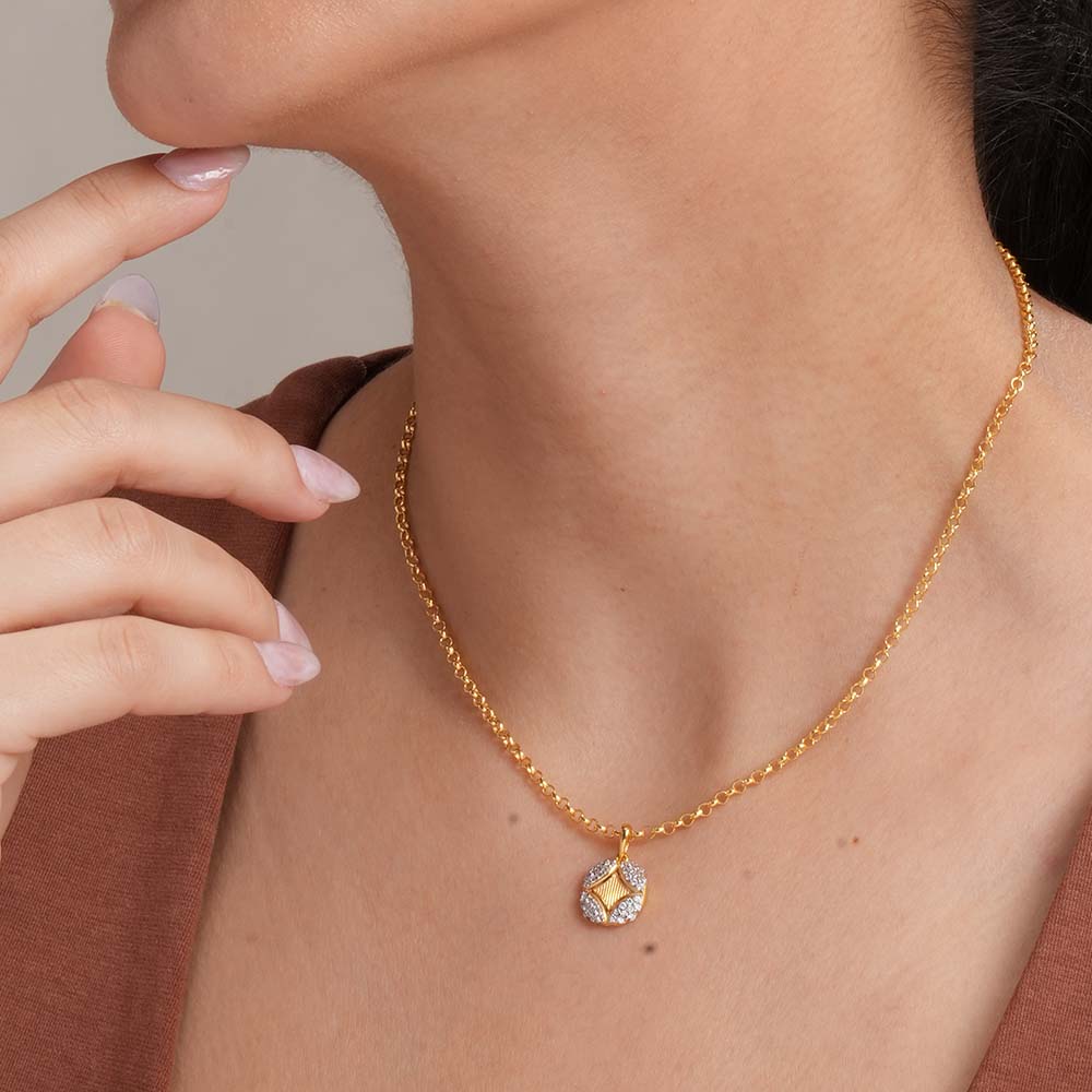 Lustre Signature Charm Necklace