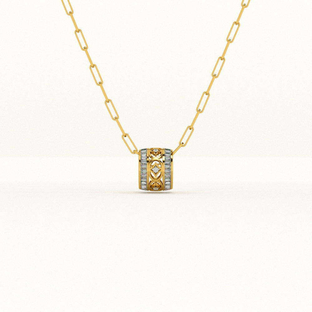 Regalia Circle 925 Signature Pendant Necklace