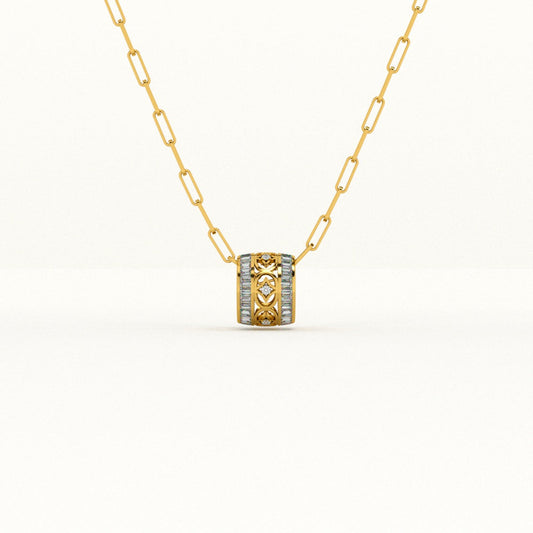 Regalia Circle 925 Signature Pendant Necklace