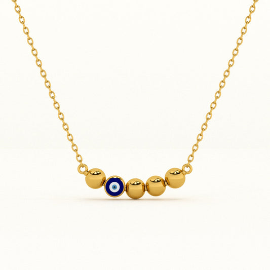 Evil Eye Harmony 925 Sterling Silver Necklace
