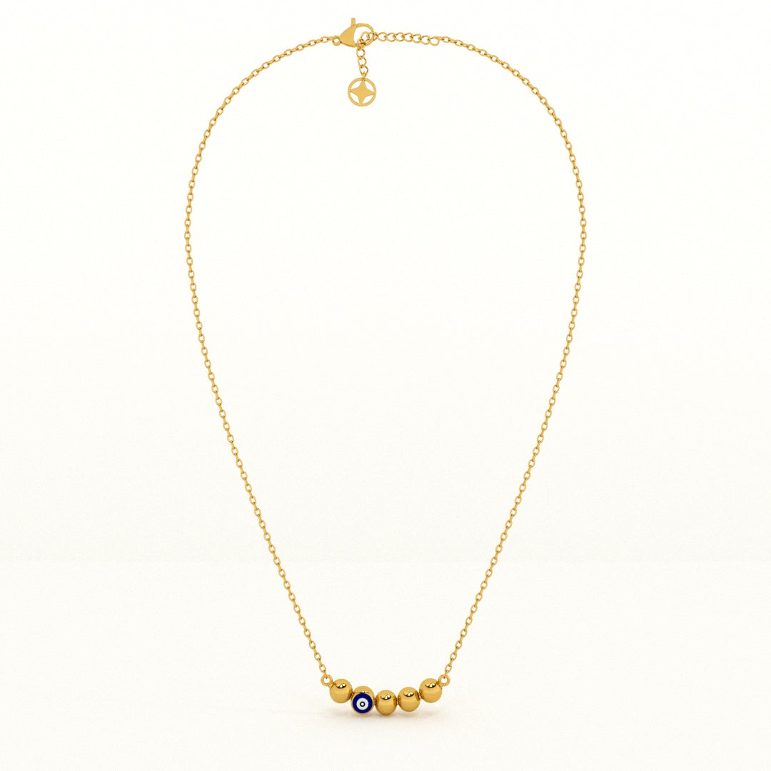 Evil Eye Harmony 925 Sterling Silver Necklace