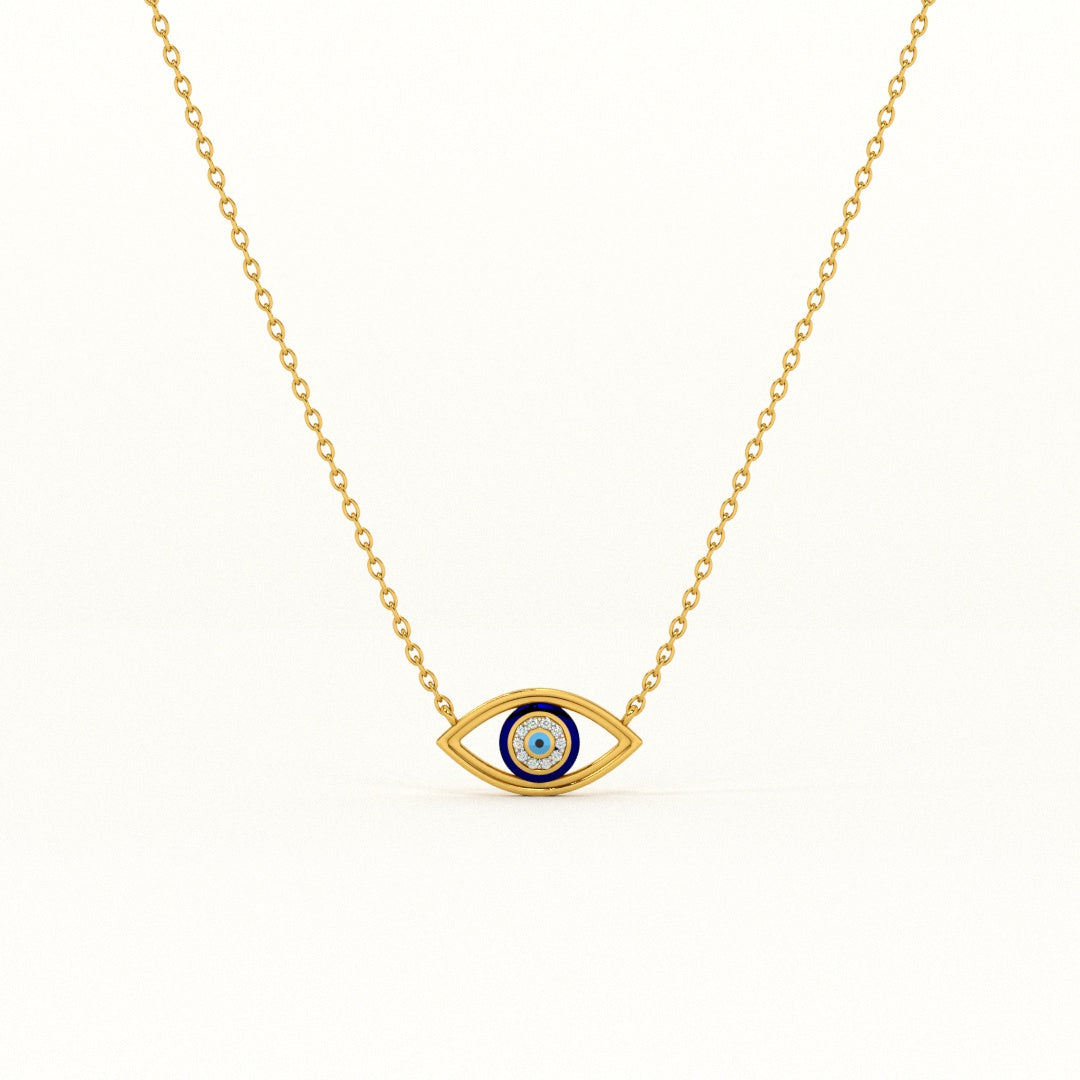 Evil Eye Zenith 925 Silver Necklace