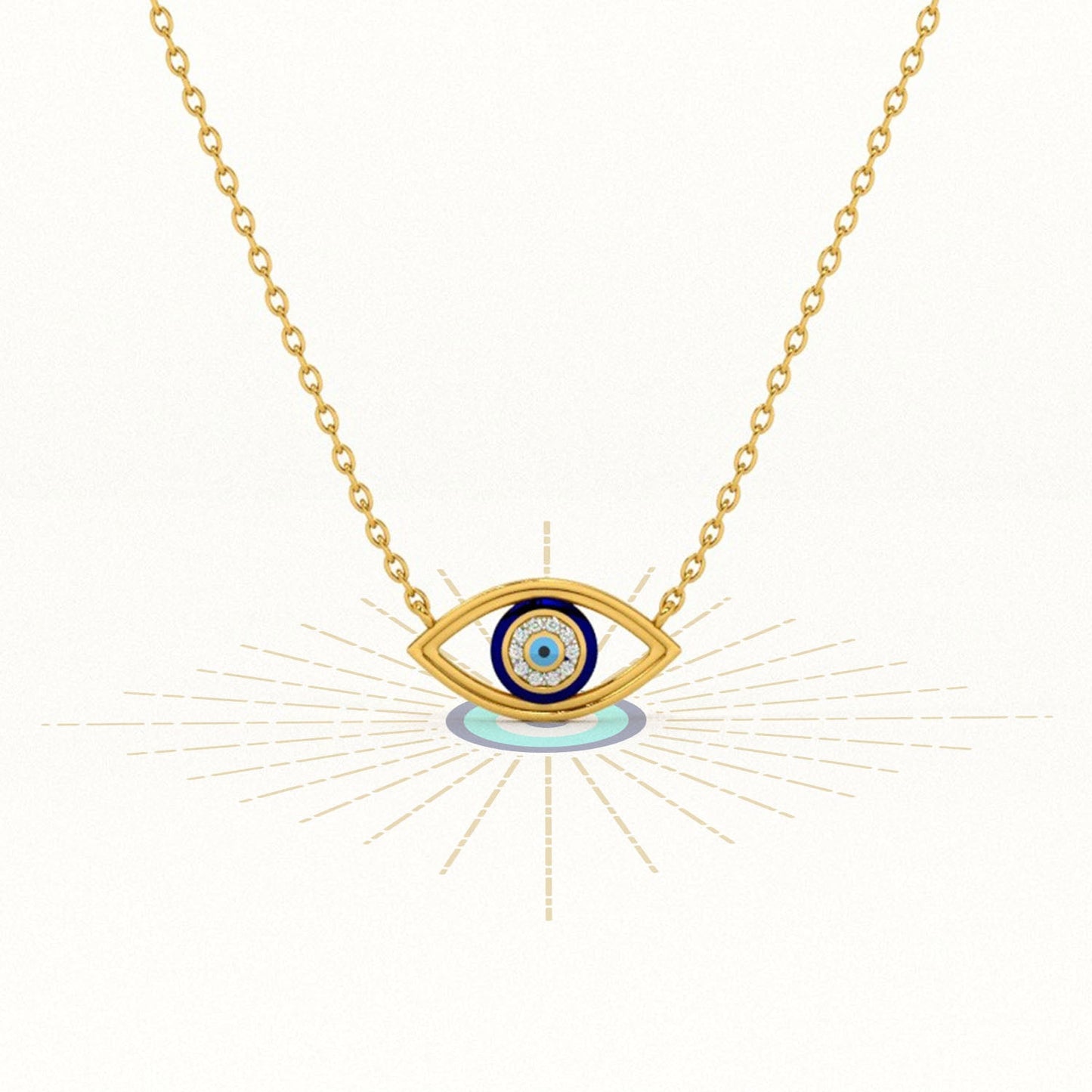 Evil Eye Zenith 925 Silver Necklace