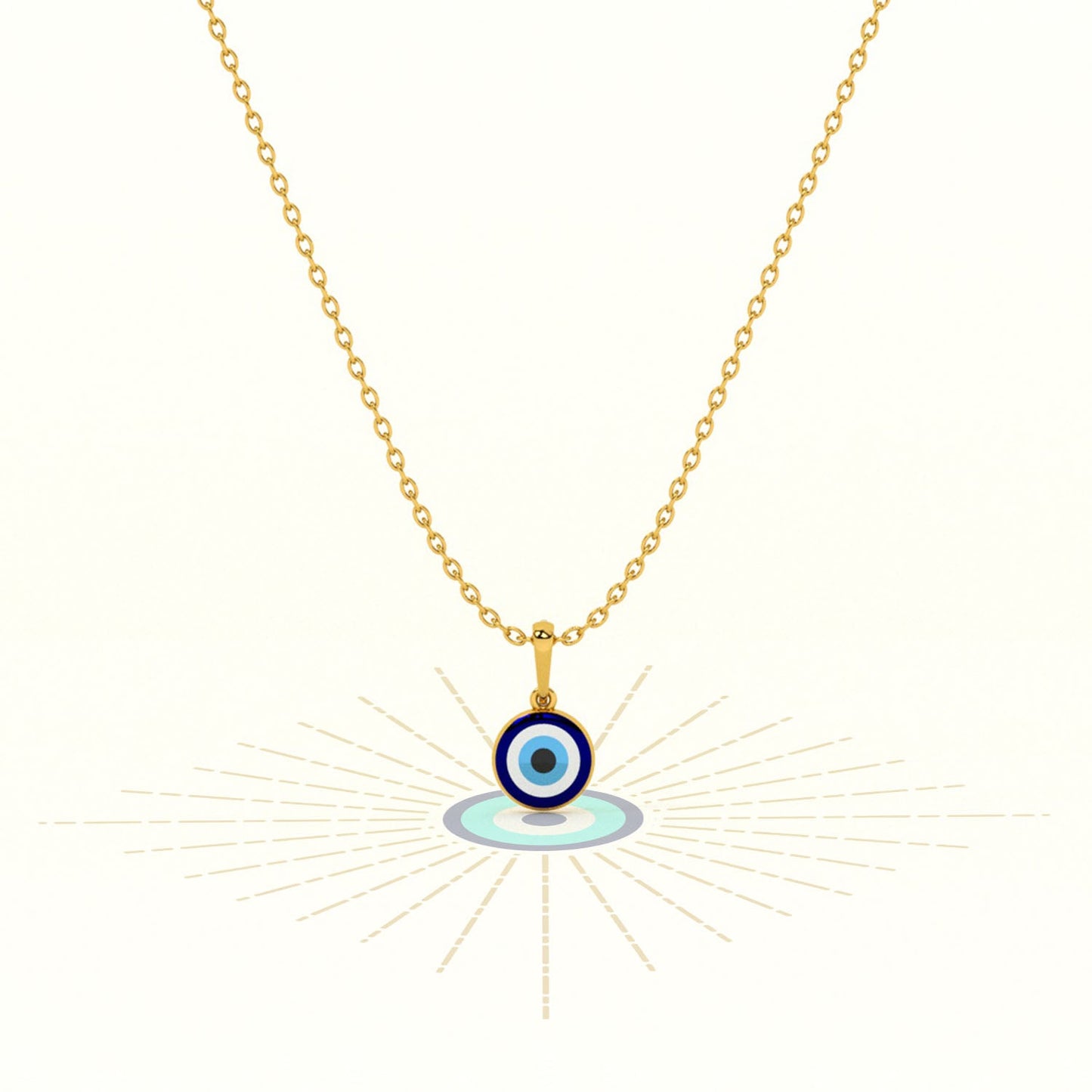 Evil Eye Timeless 925 Sterling Silver Necklace