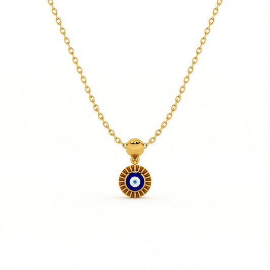 Evil Eye Enigma 925 Sterling Silver Necklace