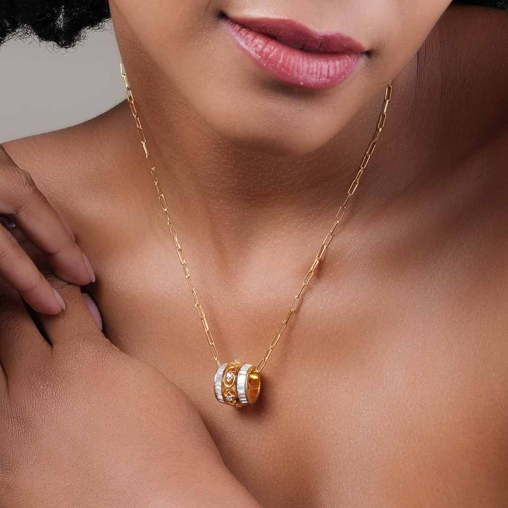 Regalia Circle 925 Signature Pendant Necklace