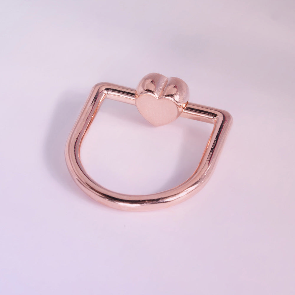 Pink Mirage Rose Gold 925 Sterling Silver Ring