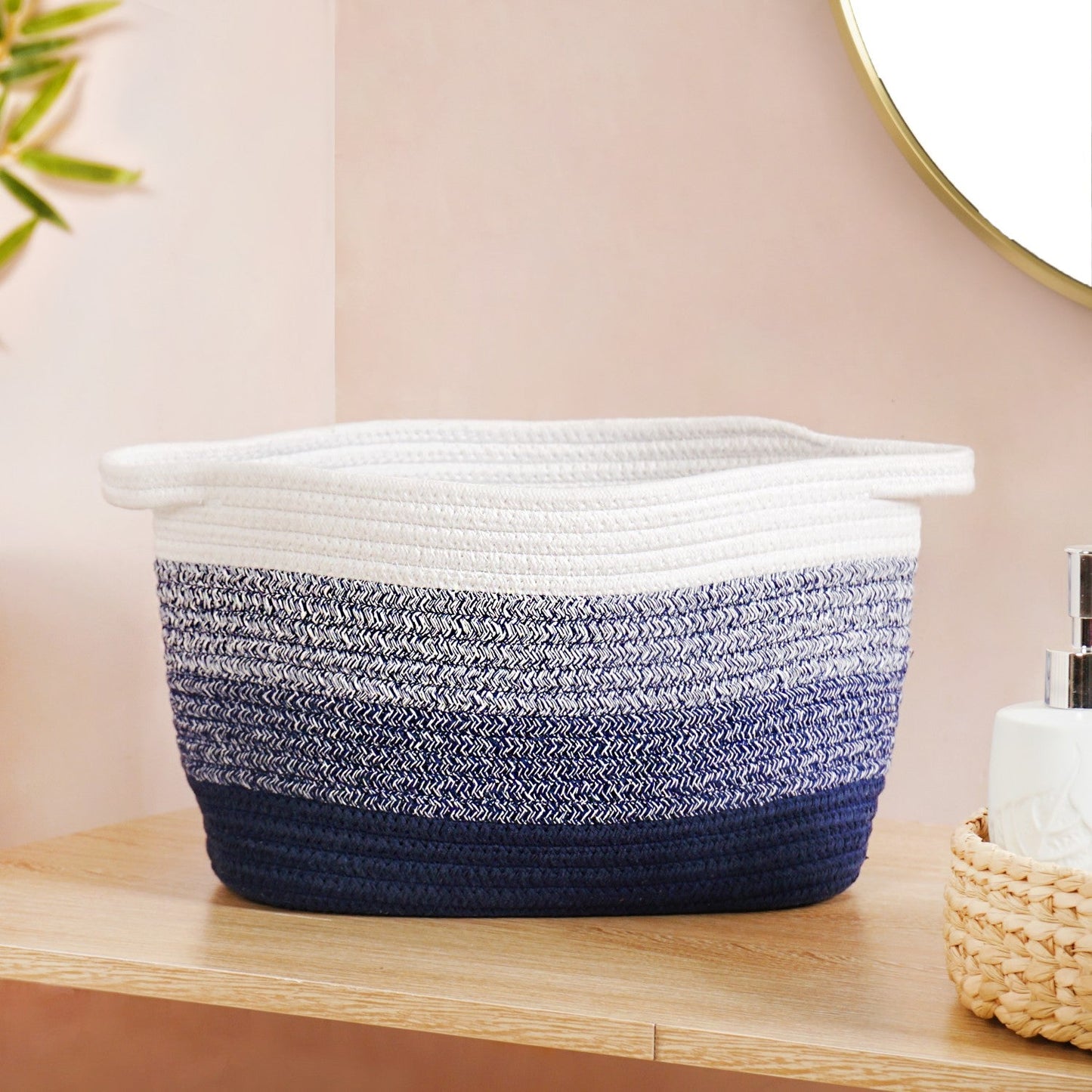Sea Shore Laundry Basket 20cm