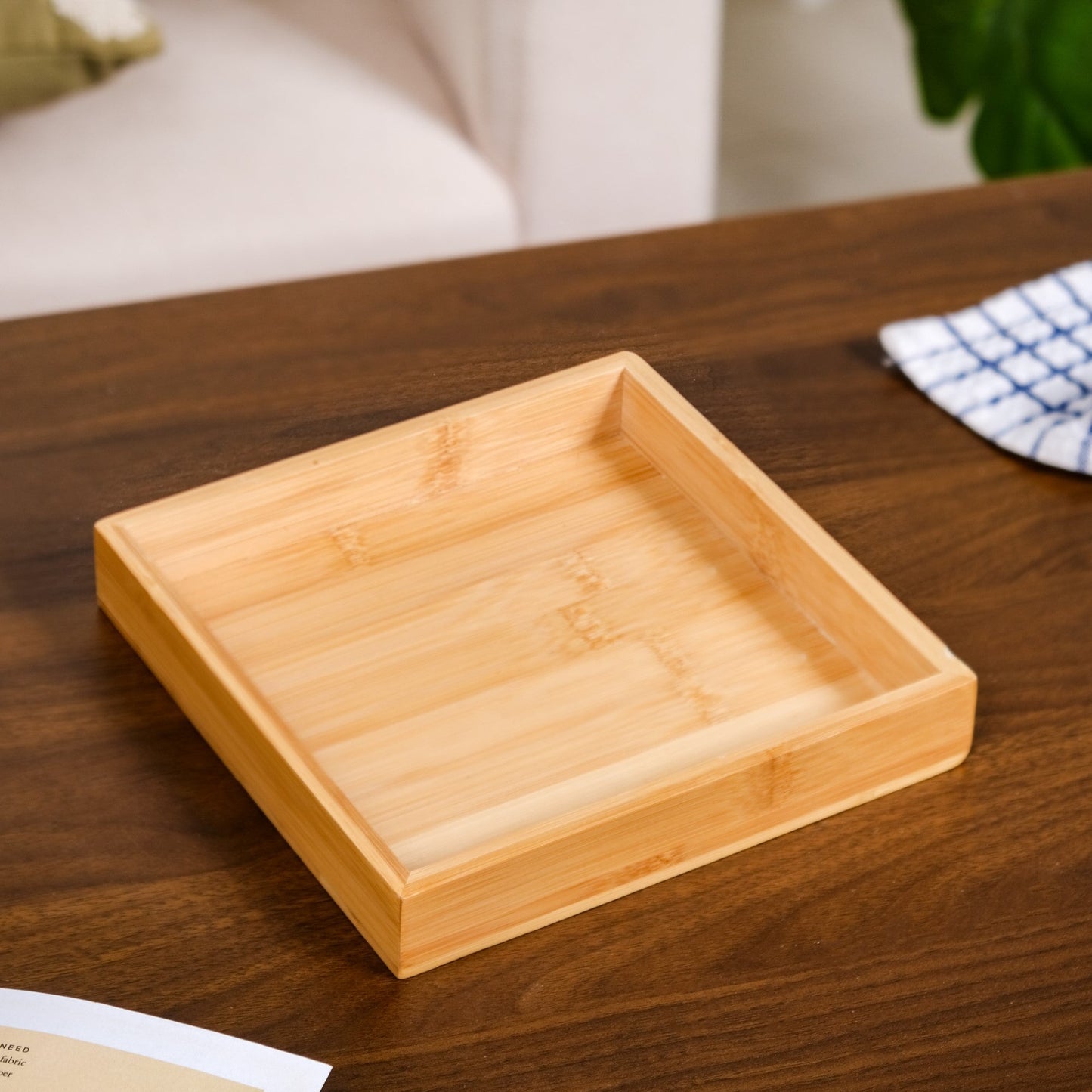 Glass Snack Serving Bowls With Tray