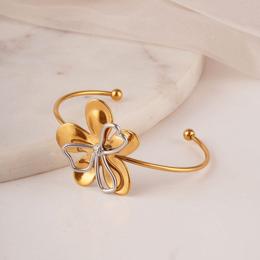 Petal Drama Cuff Bracelet