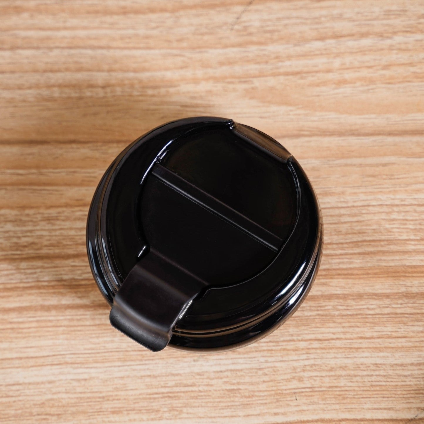 Brewster Stainless Steel Spill Proof Coffee Tumbler Black Noir 350ml