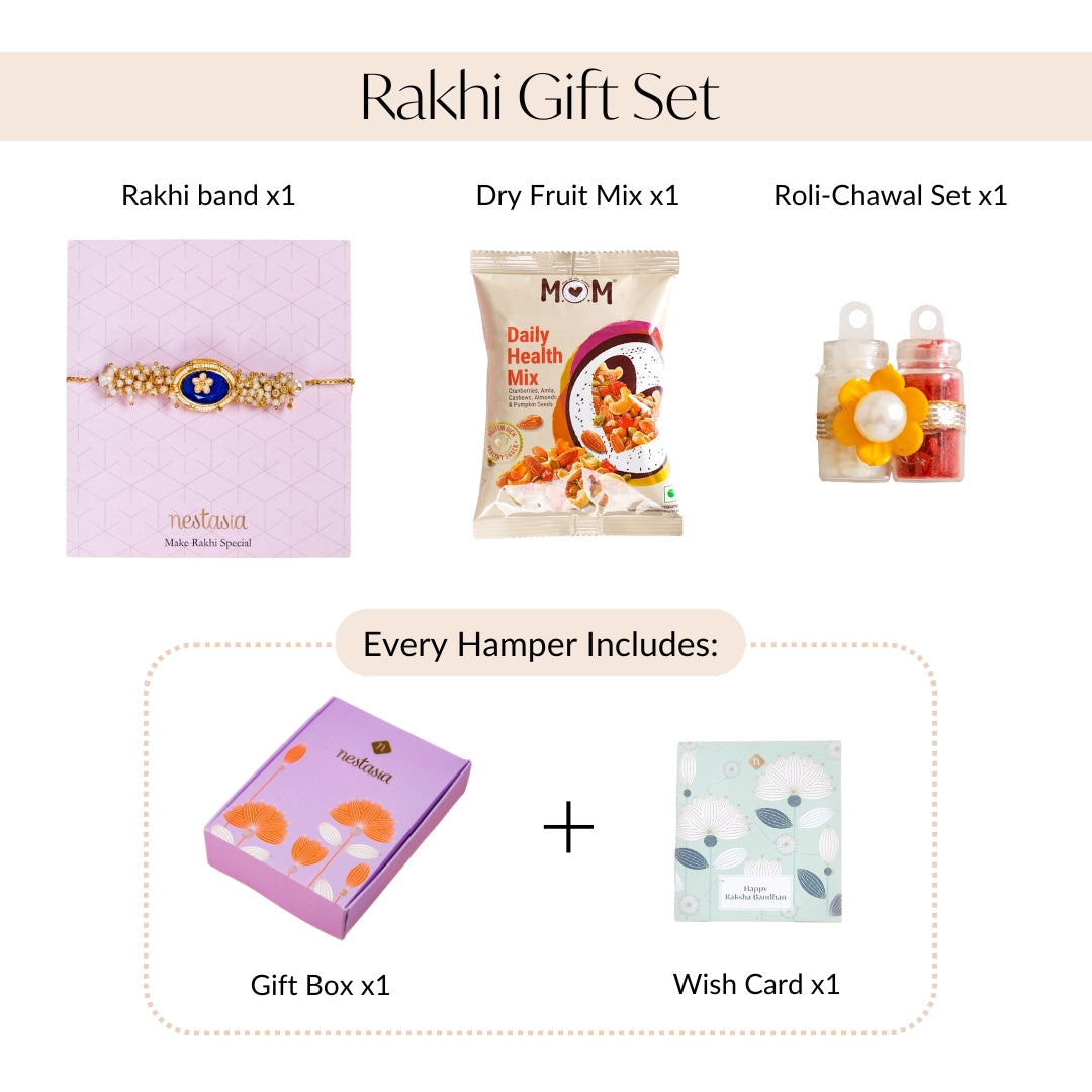 Adjustable Bracelet Rakhi Set For Siblings