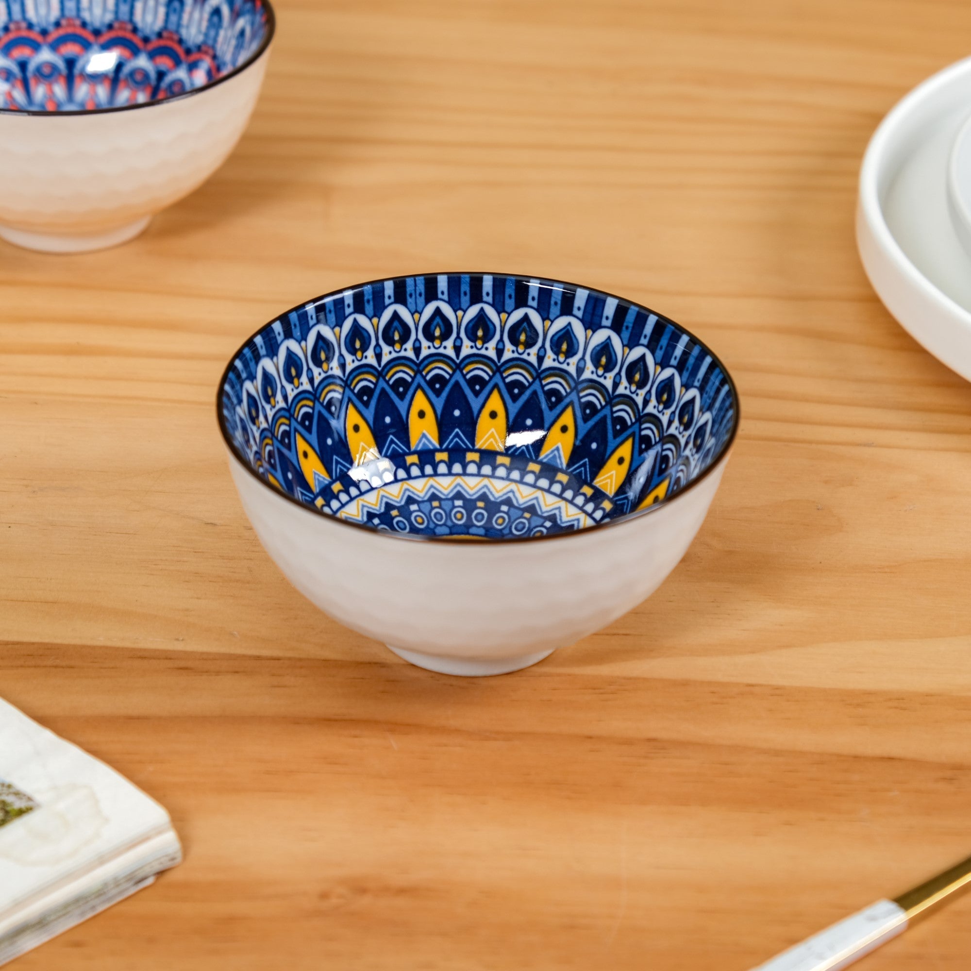 Aoki Ceramic Soup Bowl Set Of 6 300ml