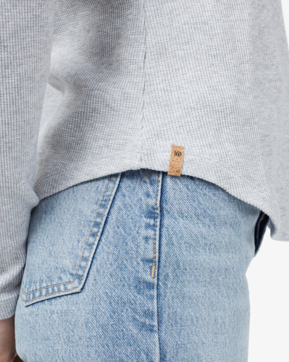 TreeWaffle Henley Longsleeve