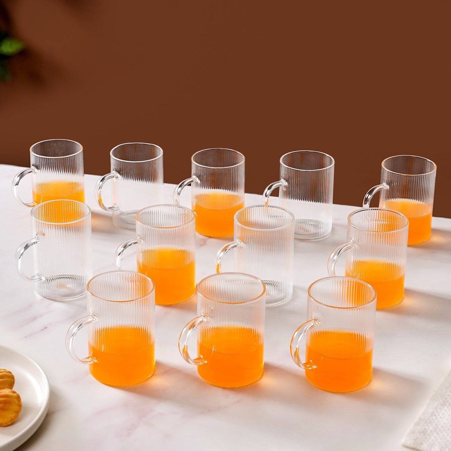 Borosilicate Tea Cup Set of 12